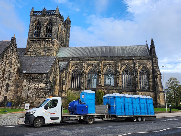 Event toilet hire Scotland